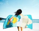 Bichon Frise Plush Beach Towel