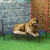 Elevated Breathable Mesh Dog Bed with Carry Bag - Blue