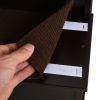 Cushioned Pet Stairs for Small Dogs, Brown