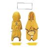 Turmeric Waterproof Raincoat for Small Dogs