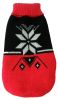 Snowflake Cable-Knit Turtleneck Dog Sweater