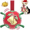 Strapped Soccer Ball Toy for Tug & Fetch