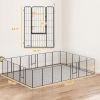 24-Panel Modular Dog Playpen, 44.5" Height