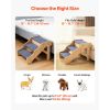 3-Step Wood Pet Stairs for Beds & Sofas
