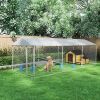 Tall Outdoor Dog Kennel for Small to Large Dogs
