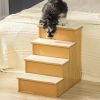 Cushioned Pet Stairs for Small Dogs & Cats
