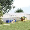 Tall Outdoor Dog Kennel for Small to Large Dogs