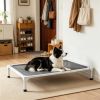 Elevated Mesh Dog Bed for Cool Bedroom Naps