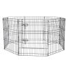 Octagon Dog Playpen with Weatherproof Top Cover