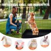 Foldable Metal Dog Playpen with Oxford Floor Pad