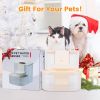 Smart Cordless Pet Water Fountain, Dual Tank