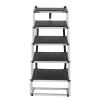 5-Step Folding Dog Car Stairs, Non-Slip Aluminum