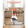 Tall Compact Stair Gate for Dogs, No Bottom Bar
