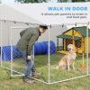Outdoor Dog Kennel with Waterproof Roof