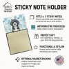 Portuguese Water Dog Watercolor Sticky Note Holder
