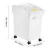 Airtight Pet Food Storage Bin Set