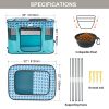Foldable Mesh Playpen for Dogs & Puppies, Small