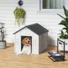 Cozy Indoor/Outdoor Puppy House, Gray