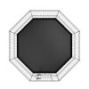 Foldable 8-Panel Dog Playpen with Washable Bottom Pad
