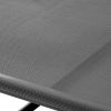 Elevated Cooling Bed for Large Dogs, Gray