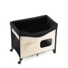 Elevated Dog Bed with Waterproof Oxford Bottom Den