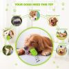 Tough Natural Rubber Chew & Squeaky Toy - Yellow