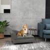 Tufted Storage Sofa Bed in Gray