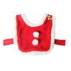 Red Santa Hat & Cloak Costume for Small Dogs