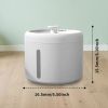 Circulating Water Fountain for Dogs, 2500ml
