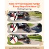 5-Step Foldable Dog Car Stairs