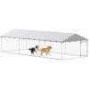 Large Dog Outdoor Kennel with Waterproof Roof