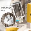 Gravity Feeder & Water Dispenser Set, Yellow