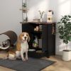 Raised Bowl Feeding Station with Storage Cabinet