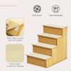 Cushioned Pet Stairs for Small Dogs & Cats
