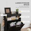 Pull-Out Feeding Station Cabinet with Storage Hooks