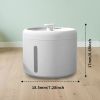 Circulating Water Fountain in White