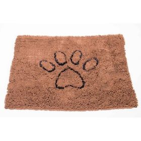 Dirty Dog Door Mat in Brown
