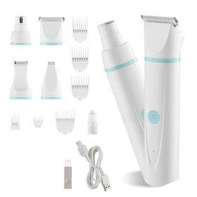 Quiet 4-in-1 Cordless Dog Grooming Clipper Kit