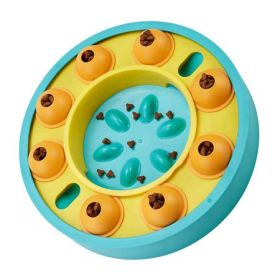 Rotating Wheel Puzzle Slow Feeder Bowl