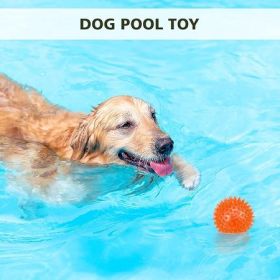 Squeaky Spiky Fetch Balls, Pink Trio
