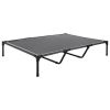 Elevated Cooling Bed for Large Dogs, Gray