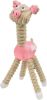 Jute and Rope Giraffe-Pig Chew Toy