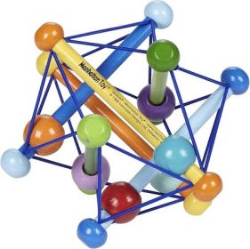 Colorful Wooden Grasping Toy for Curious Pups