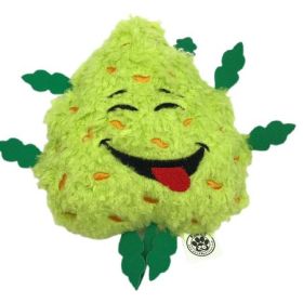 Bud the Squeaky Novelty Green Plush Toy