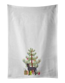 Argentine Pila Dog Christmas Kitchen Towel Set of 2