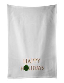 Bernese Mountain Dog Holiday Kitchen Towel Set #2