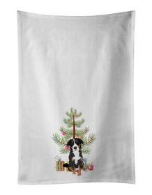 Bernese Mountain Dog Puppy Christmas Kitchen Towel Set #2