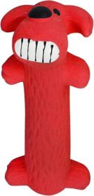 Red Loofa Latex Squeaky Toy