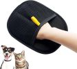 Pet Hair Removal Glove - Black
