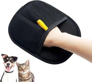 Pet Hair Removal Glove - Black